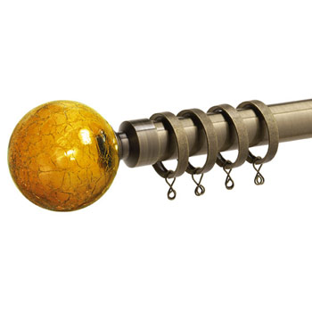 Crash 28mm Curtain Poles