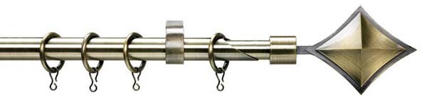 Integra Thames 19mm Metal Curtain Pole Set