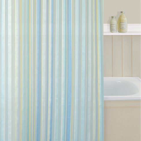 Summer Stripe Shower Curtain