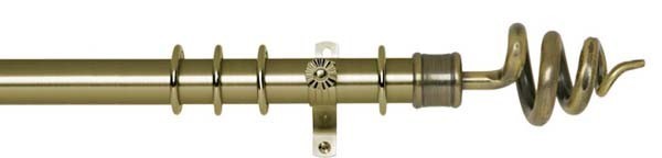 Sunflex Bacchus 25/28mm Telescopic Metal Curtain Pole Set