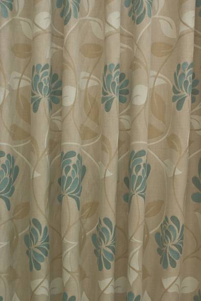 Anastasia Blue Roman Blinds