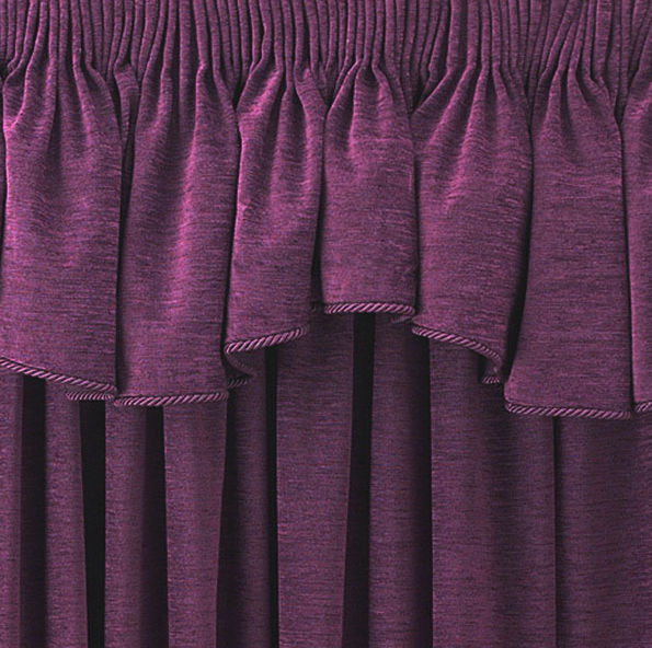 Aubergine Elegance Curtain