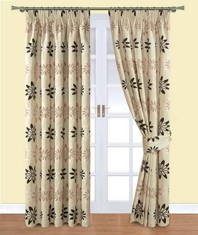 Lauren Natural Ready Made Curtains