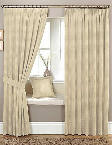 Marlowe Natural Ready Made Curtains