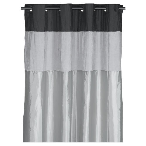 Tesco Treble Taffetta Lined Eyelet Curtain