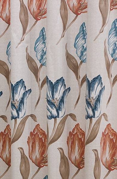 Tewksbury Indigo Made to Measure Curtains